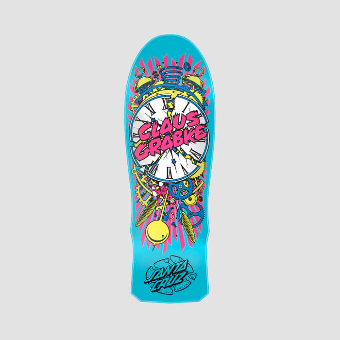 Santa Cruz Claus Grabke Re-Issues Skate Deck Blue Claus Grabke | Santa Cruz | Deck - Northshore Newquay - Surf/Skate Shop