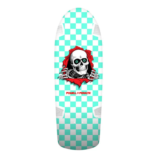 Powell Peralta OG Ripper Mint Check 10” Re-Issue Skateboard Deck | Powell Peralta | Deck