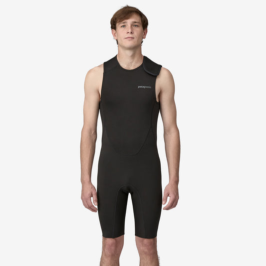 PATAGONIA R1 MENS YULEX SHORT JOHN WETSUIT | BLACK | Patagonia | Summer Wetsuit