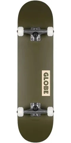 Globe Goodstock Complete Skateboard Fatigue Green 8.25” | Globe | skateboard
