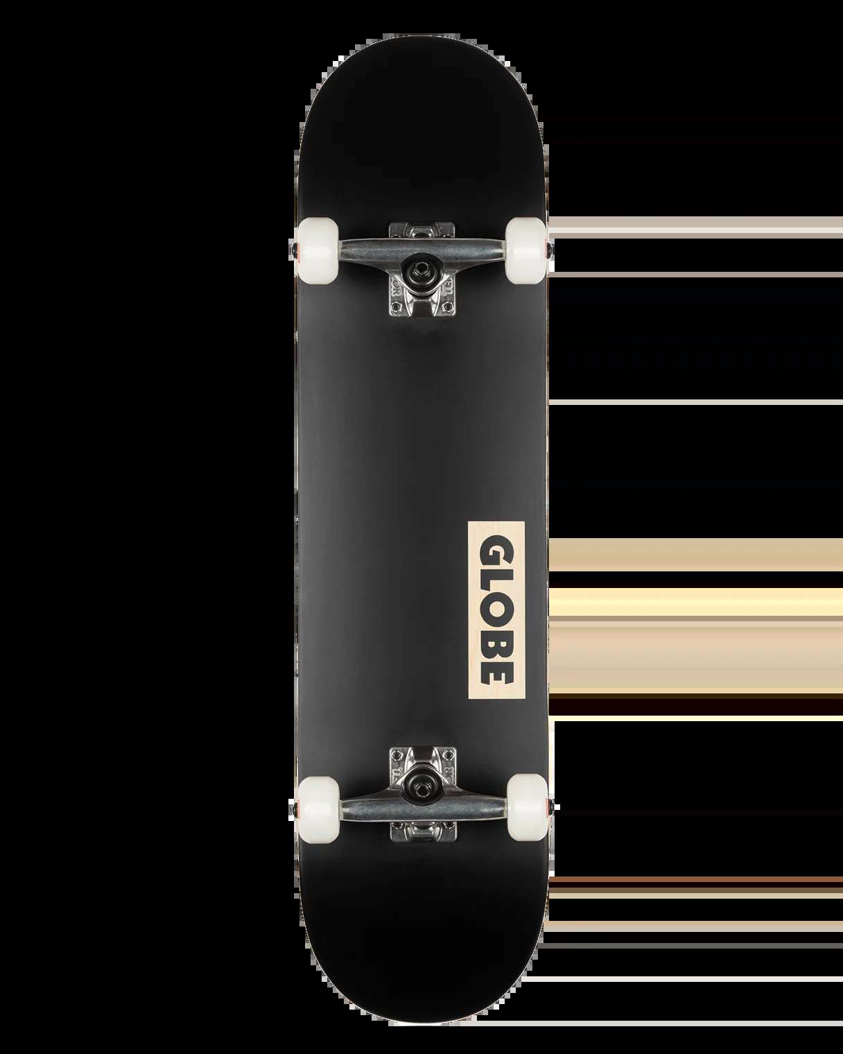 Globe Goodstock Complete Skateboard Black 8.375” | Globe | skateboard