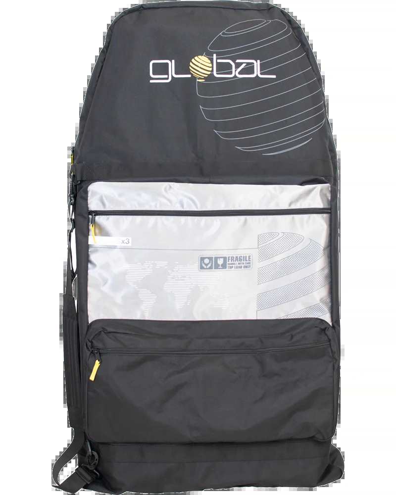 Global Sx3 Triple Bodyboard Bag Black | Global | Bodyboard Bag