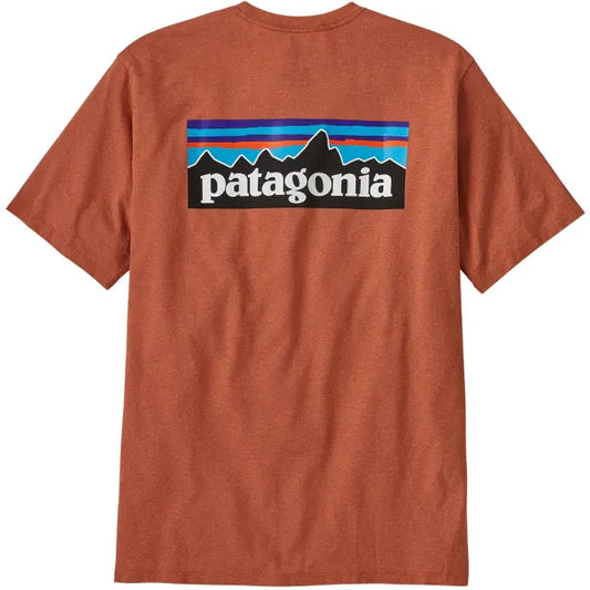 Patagonia Men's P-6 Logo Responsibili-Tee®-Red Tail Rust XL | Patagonia |