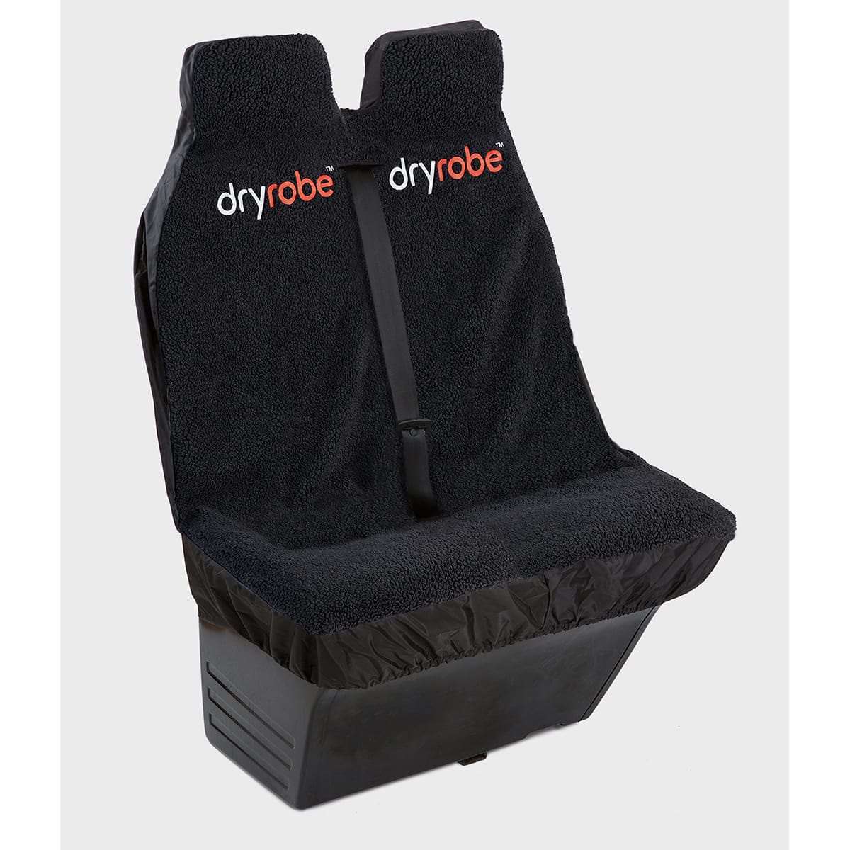 Dryrobe Water-repellent Car Seat Cover-Double Black Black | Dryrobe | Seat Cover - Northshore Newquay - Surf/Skate Shop