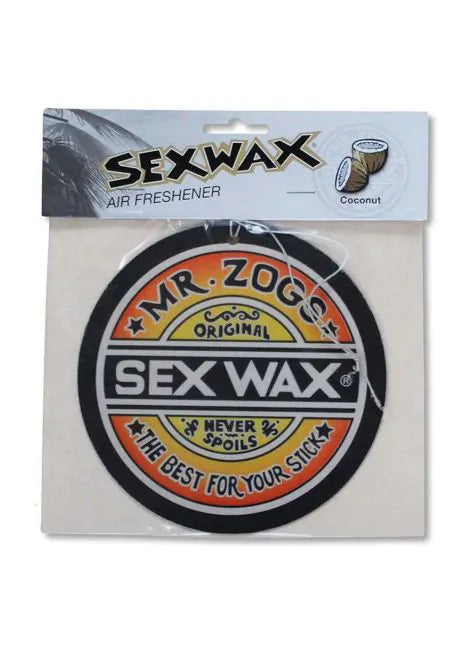 Giant 15cm Sex Wax Air Freshener Coconut | Mr. Zoggs | Air Fresheners - Northshore Newquay - Surf/Skate
