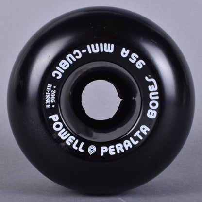 POWELL PERALTA MINI CUBIC 95A SKATEBOARD WHEELS 64MM Black white large | Powell Peralta |