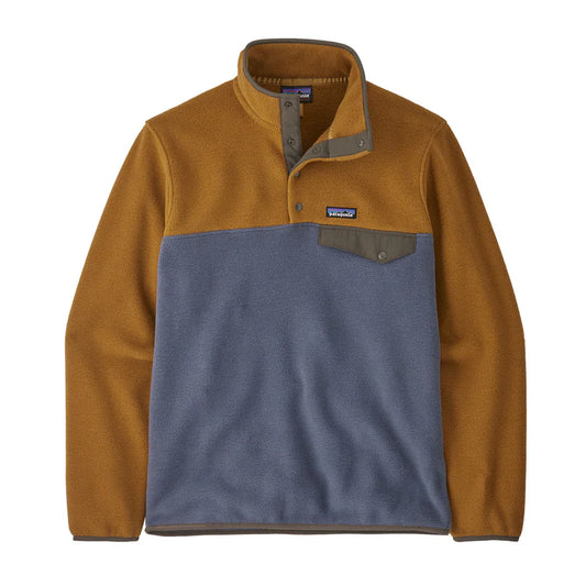 Patagonia Men's Lightweight Synchilla® Snap-T® Fleece Pullover-Shelter Brown | Patagonia |