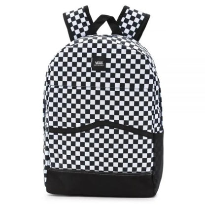 Vans Construct Rucksack Backpack Black White Check | Vans | Backpacks
