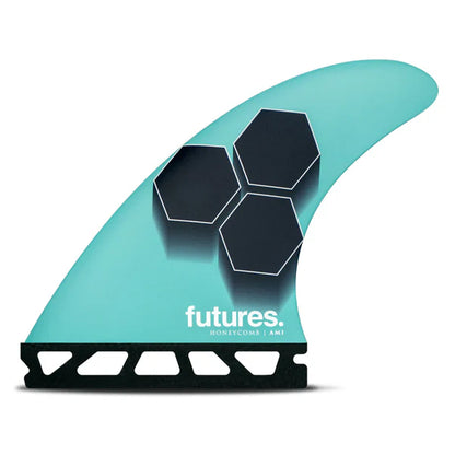 Futures AM Al Merrick Honeycomb Surfboard Fins AM1 Medium Teal | Futures | Surfboard Fins.