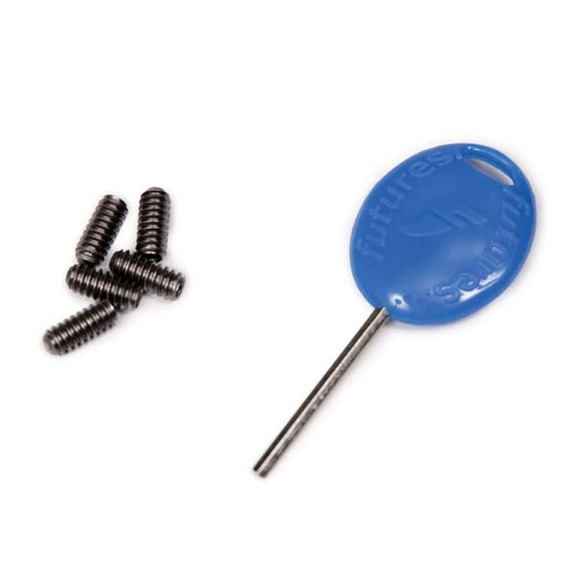 FUTURES FINS REPLACEMENT FIN SCREWS & FIN KEY | Futures | Fin