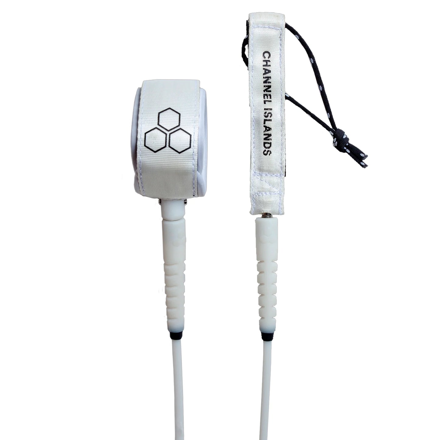 Michael February Everyday Leash- 6ft White | Channel Islands Surfboards | Surfboard Leash