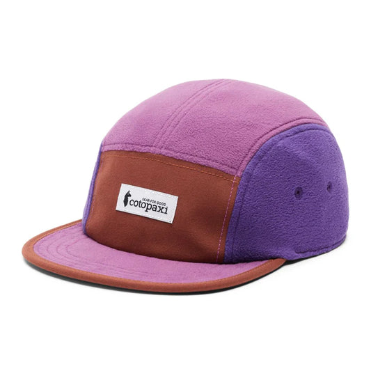 Cotopaxi Fleece 5-Panel Hat Rusty and Mauve | Cotopaxi | Cap