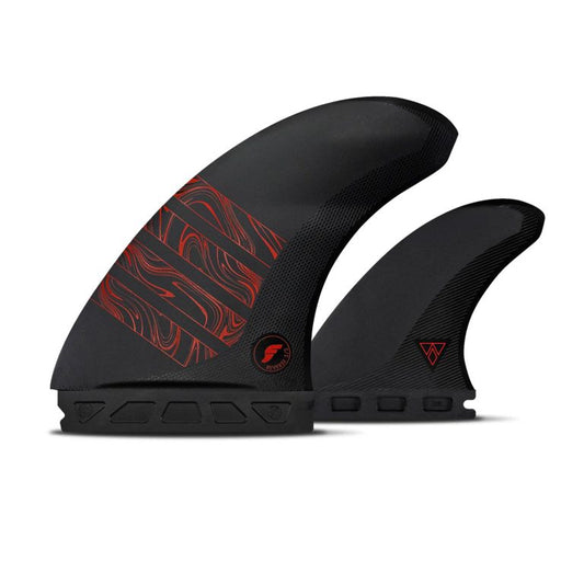 Futures Alpha Reverse 3/2 Twin+1 Surfboard Fins | Futures | Twin Fins