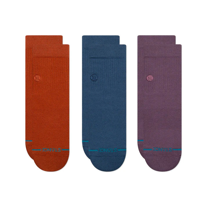 STANCE LIFESTYLE ICON QUARTER SOCK 3 PACK | Stance |