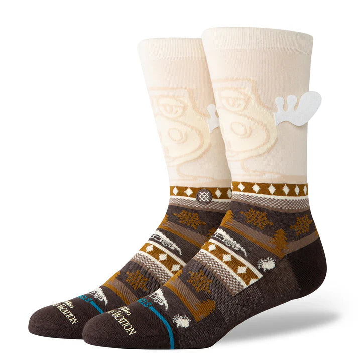 STANCE HAVE SOME EGGNOG CREW SOCK | Stance | - Northshore Newquay - Surf/Skate Shop