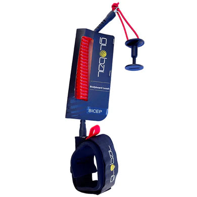 Global Bicep Bodyboard Leash - red | Global | Surfboard Leash - Northshore Newquay - Surf/Skate Shop