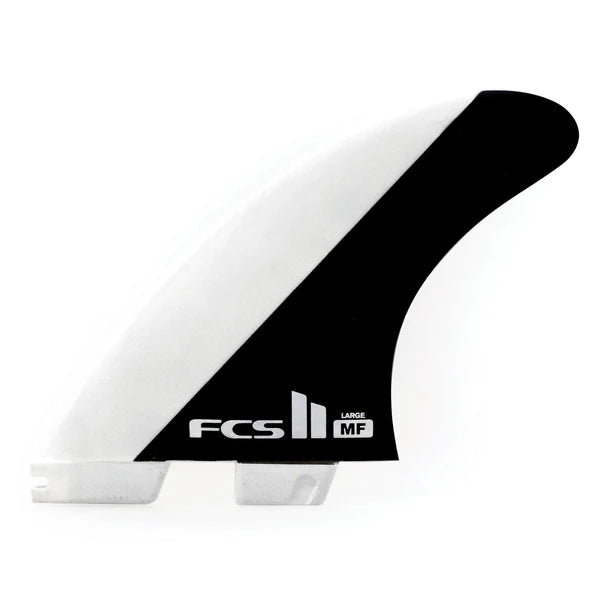FCS II MICK FANNING PC TRI FINS Black | FCS | Surfboard Fins.