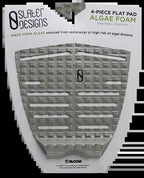 Slater Designs 4 Piece Flat Pad Light grey black | Slater designs |