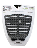 Slater Designs 4 Piece Flat Pad Black grey | Slater designs |