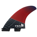 FCS II MATT BIOLOS TRI FIN SET Medium (red) | FCS | Surfboard Fins.