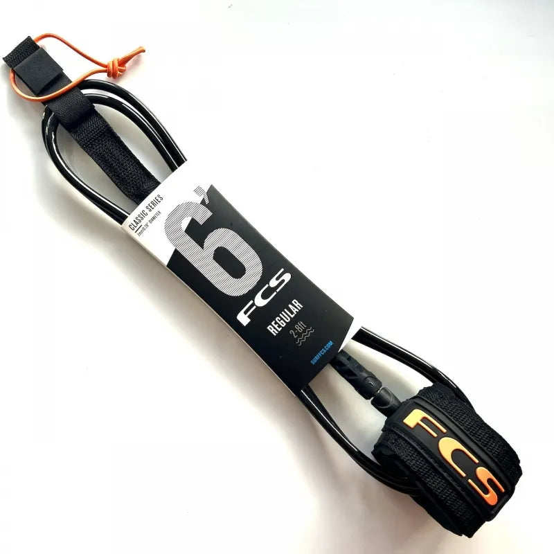 FCS 6ft Classic Regular Series Leash eclipse | FCS | Surfboard Leash