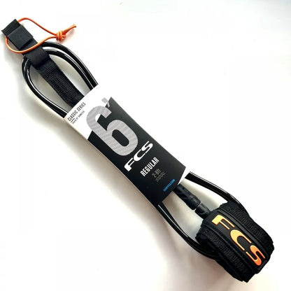 FCS 6ft Classic Regular Series Leash eclipse | FCS | Surfboard Leash