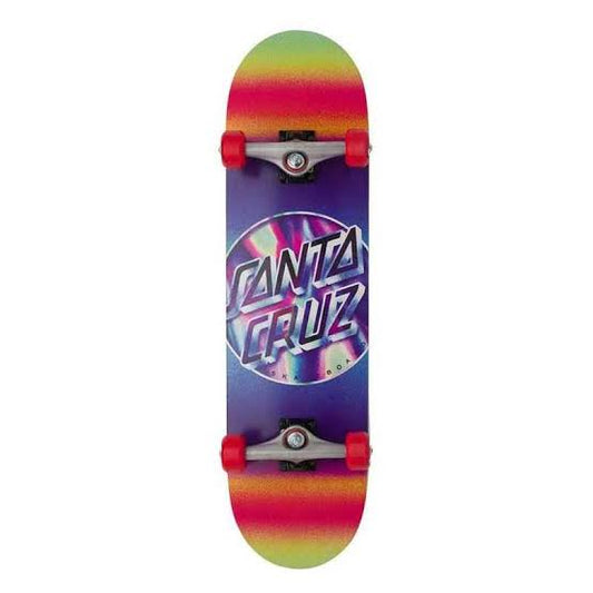Santa Cruz iridescent dot 8.25” complete skateboard | Santa Cruz |