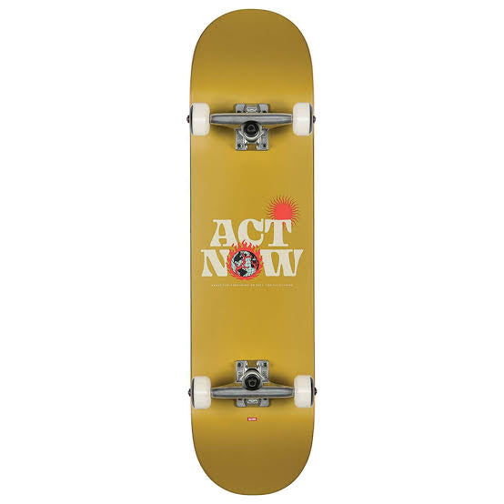 GLOBE G1 ACT NOW COMPLETE SKATE MUSTARD 8.0 | Globe | skateboard