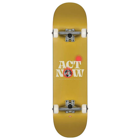 GLOBE G1 ACT NOW COMPLETE SKATE MUSTARD 8.0 | Globe | skateboard