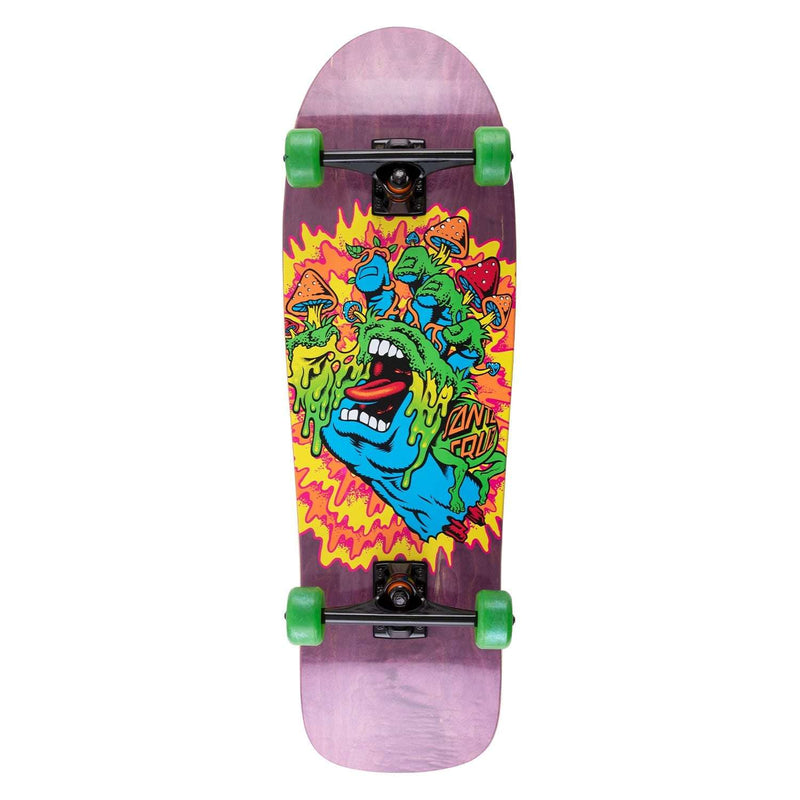 Toxic Hand Cruiser 9.7" X 31.7" | Santa Cruz | - Northshore Newquay - Surf/Skate Shop