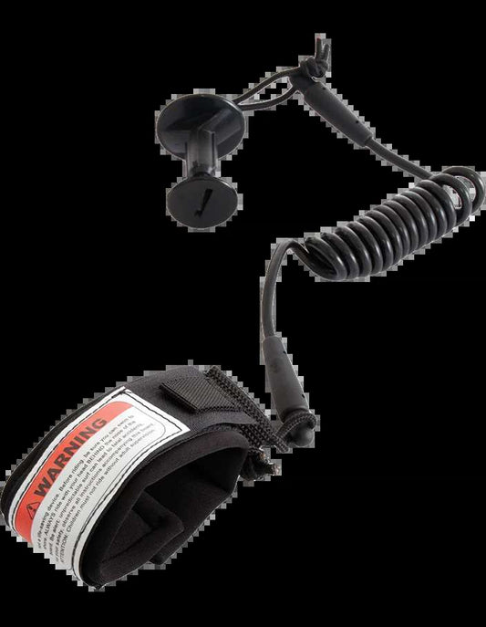 Global Wrist Coil Base Leash in Black | Global |