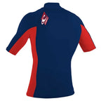 O'Neill youth Premium Skins S/S Turtleneck Navy/Red | O’neill | Rash Vest