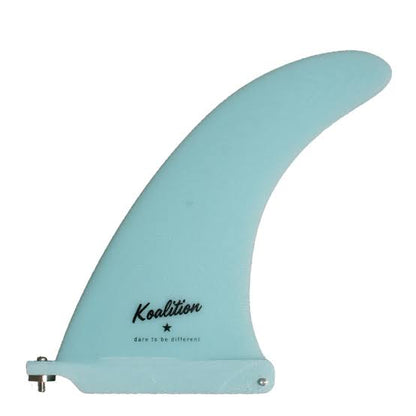 KOALITION California Classic 7.5” pastel single fin | Pink/Blue Pastel blue | Koalition | Fin
