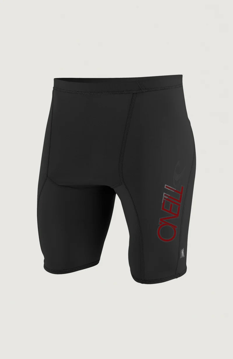 O’Neill MEN PREMIUM SKINS SURF SHORT | BLACK | O’neill | Shorts - Northshore Newquay - Surf/Skate Shop