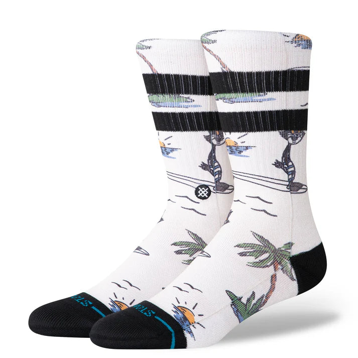 Stance Kool Katz Surf Crew Socks | Stance | Sports socks - Northshore Newquay - Surf/Skate Shop