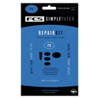 FCS SIMPLE PATCH REPAIR KIT (Epoxy and PU) PU | FCS | Surfboard Repair