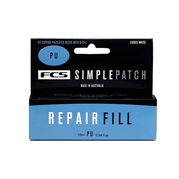 FCS SIMPLE PATCH REPAIR FILL (Epoxy and PU) PU | FCS | Surfboard Repair - Northshore Newquay - Surf/Skate Shop