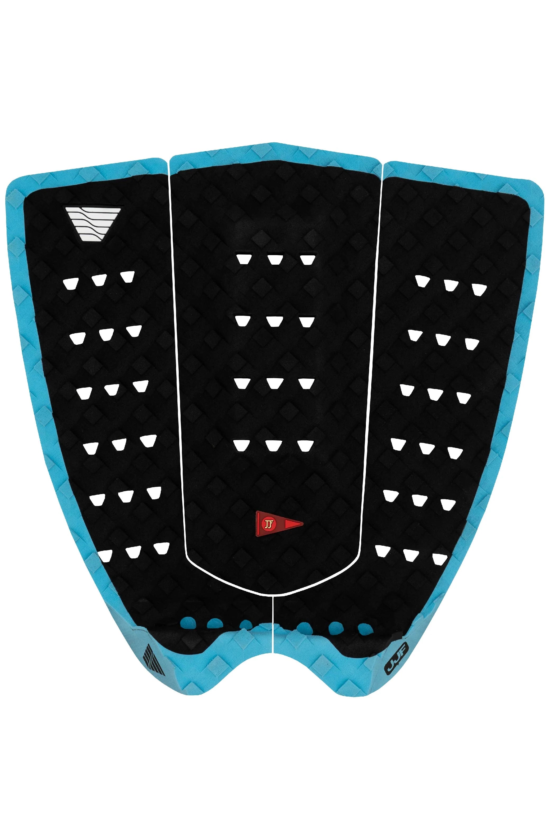 VEIA JJF PRO SQUASH TAIL SURFBOARD DECK PAD Black and blue | VEIA | Deck Pad