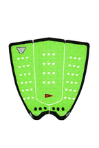 VEIA JJF PRO SQUASH TAIL SURFBOARD DECK PAD Green and black | VEIA | Deck Pad
