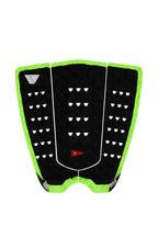 VEIA JJF PRO SQUASH TAIL SURFBOARD DECK PAD Black and green | VEIA | Deck Pad - Northshore Newquay - Surf/Skate