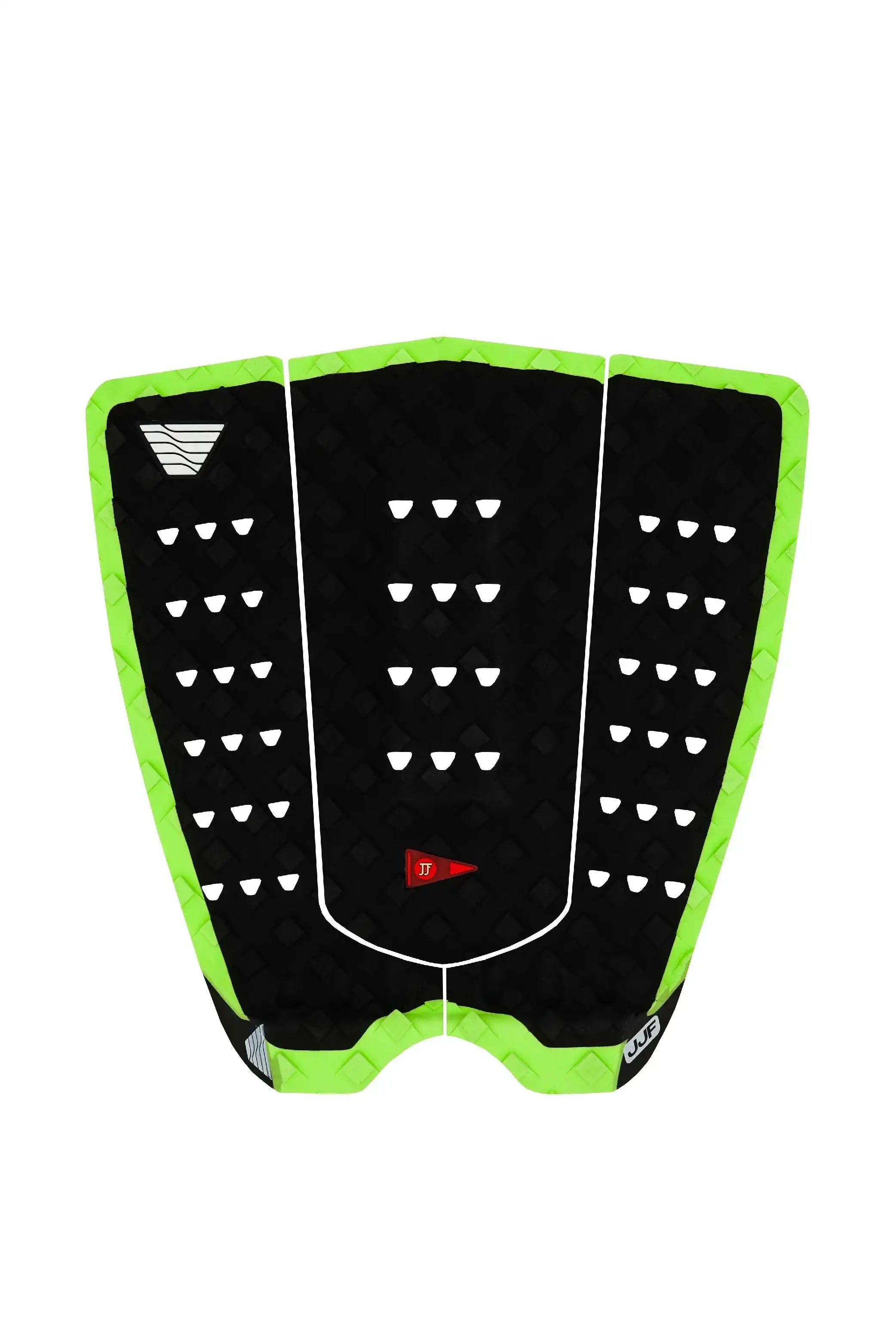 VEIA JJF PRO SQUASH TAIL SURFBOARD DECK PAD Black and green | VEIA | Deck Pad - Northshore Newquay - Surf/Skate