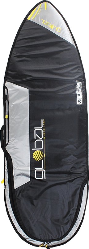 Global Travel Surfboard Bag Mini Mal, hybrid, thruster - 10mm 6’3 - thruster | Global | Surfboard Bag