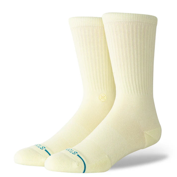 ICON CREW SOCK - Butter | Stance | Sports socks - Northshore Newquay - Surf/Skate Shop