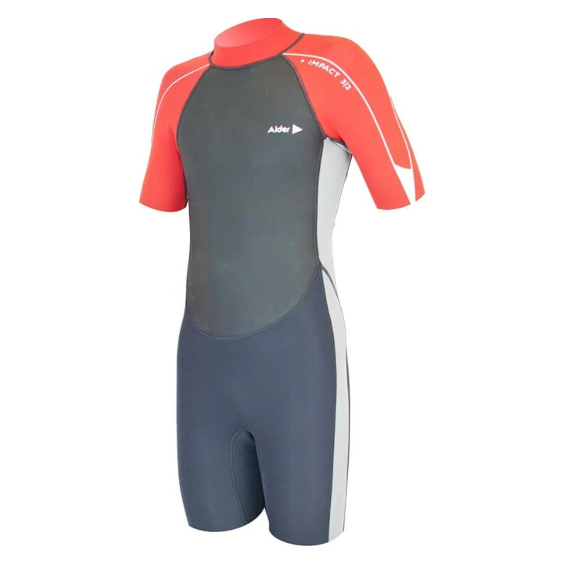 Alder Impact junior shortie 3/2 - red | Alder | Summer Wetsuit - Northshore Newquay - Surf/Skate Shop