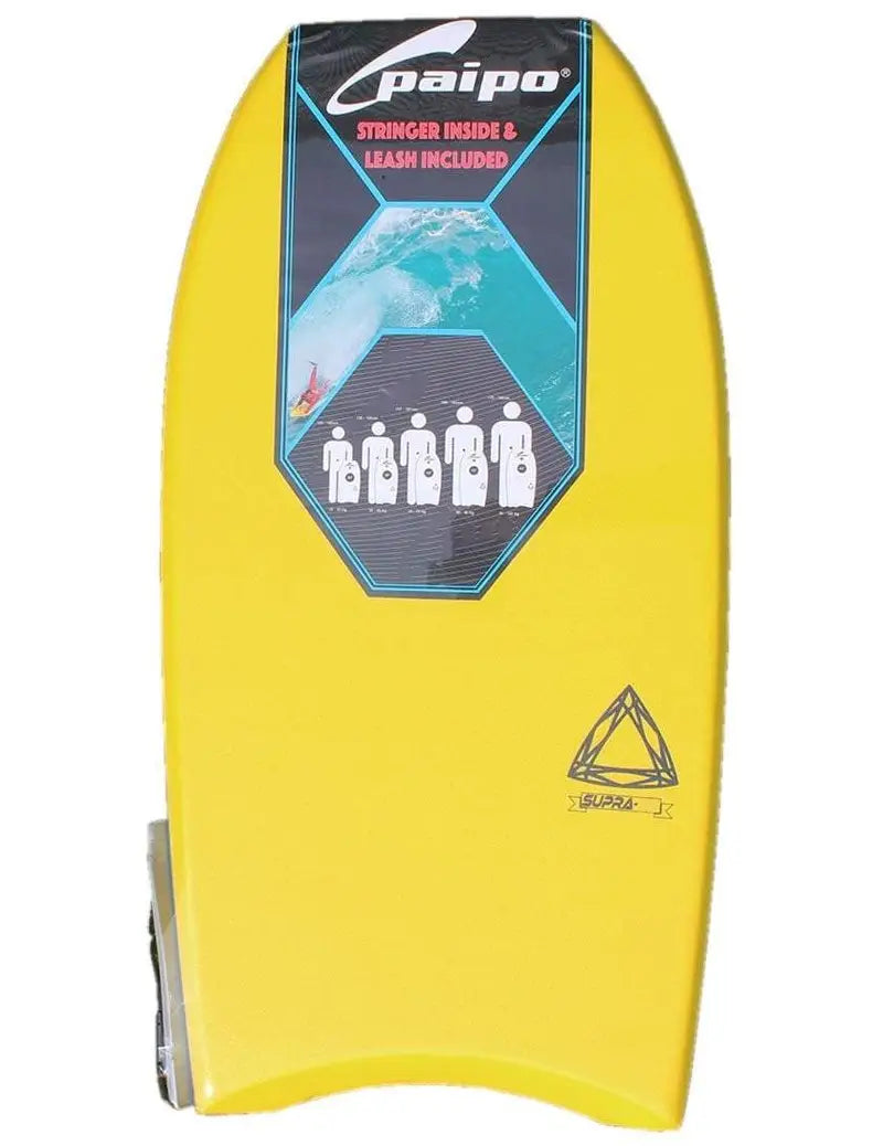 Paipo Supra 42 “Bodyboard Yellow Orange | Paipo | Bodyboard