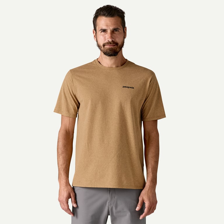 Patagonia Men's P6 Responsibili-Tee®-Talon Gold | Patagonia | T Shirt - Northshore Newquay - Surf/Skate
