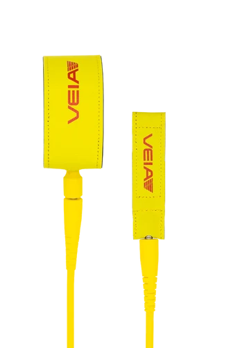 John John Florence 6ft VEIA leash Bright Yellow | Florence | Surfboard Leash - Northshore Newquay - Surf/Skate