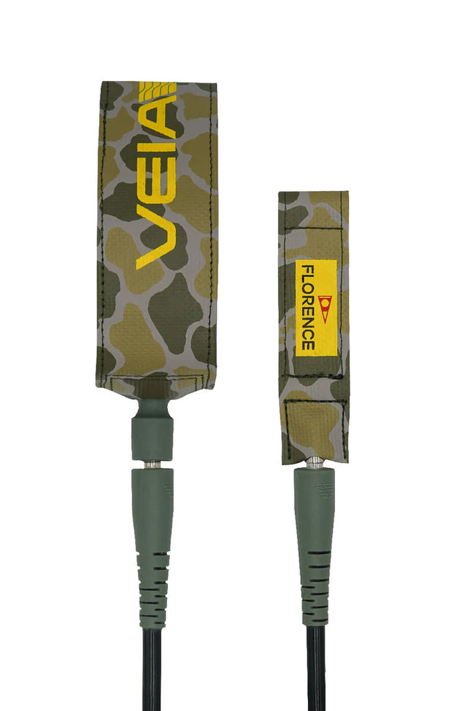 John John Florence 6ft VEIA leash Camo | Florence | Surfboard Leash - Northshore Newquay - Surf/Skate Shop
