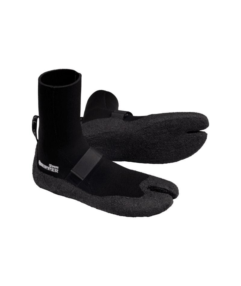 O'NEILL GRIPPER 3MM SPLIT TOE WETSUIT BOOTS - BLACK | O’neill | Wetsuit Boots - Northshore Newquay - Surf/Skate Shop
