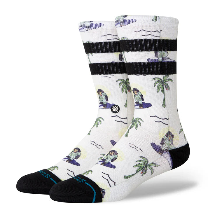 STANCE SURFIN MONKEY CREW SOCK | Stance | socks - Northshore Newquay - Surf/Skate